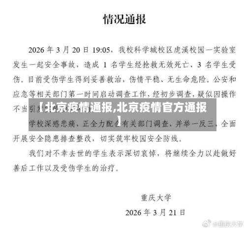 【北京疫情通报,北京疫情官方通报】-第2张图片