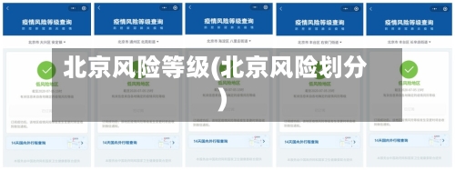 北京风险等级(北京风险划分)-第2张图片