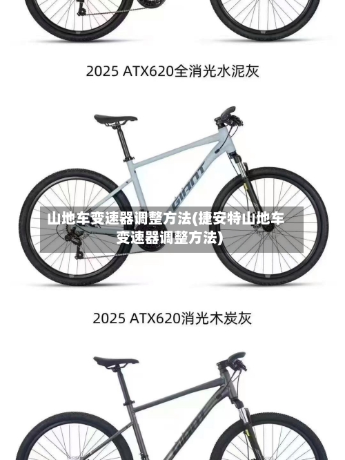 山地车变速器调整方法(捷安特山地车变速器调整方法)