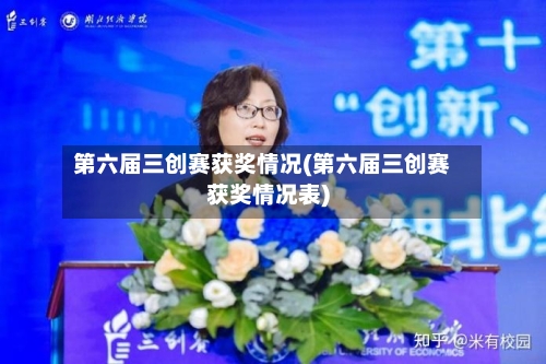 第六届三创赛获奖情况(第六届三创赛获奖情况表)