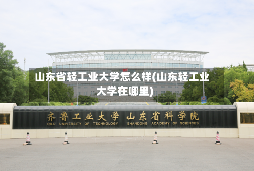 山东省轻工业大学怎么样(山东轻工业大学在哪里)