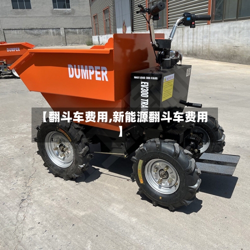 【翻斗车费用,新能源翻斗车费用】