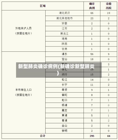 新型肺炎确诊病例(新确诊新型肺炎)-第2张图片