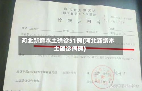 河北新增本土确诊51例(河北新增本土确诊病例)