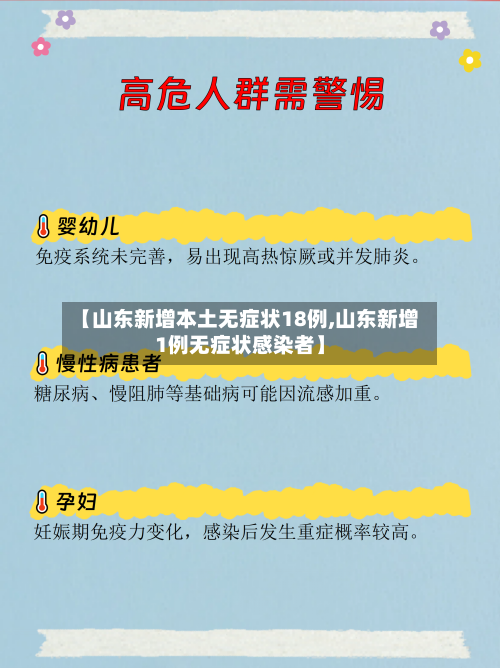 【山东新增本土无症状18例,山东新增1例无症状感染者】