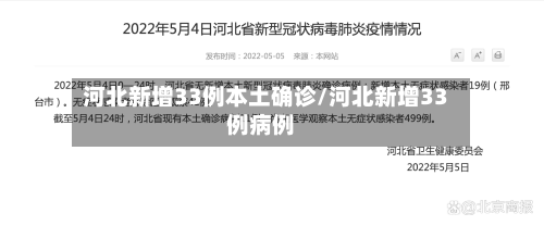河北新增33例本土确诊/河北新增33例病例